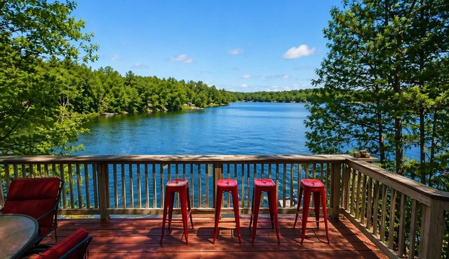 True Lakefront/Private Dock/15 mins to Crosslake