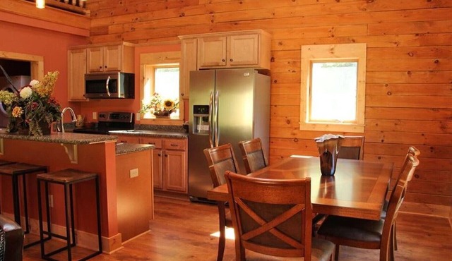 True Log Cabin Living At Bristol Mountain - Cabin Culture UNIT C