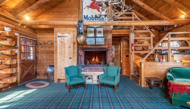 True Vermont Log Cabin Home at Mount Snow