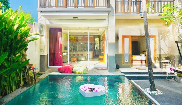 Tuban Villa located only 1.2 miles from Tuban Beach in Kuta