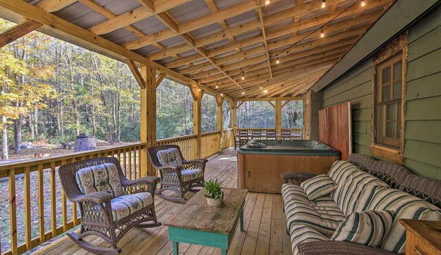 Tubes & Outdoor Games: North Georgia Mtn Retreat