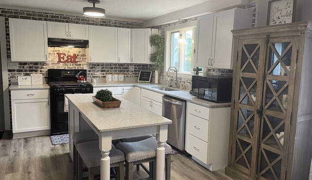 “Tucked Away” in a quiet and private setting.