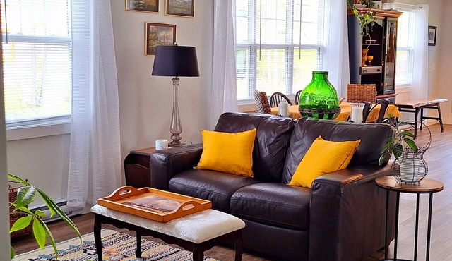 Tucked away on quiet street but short walk to Mahone Bay and all its amenities.