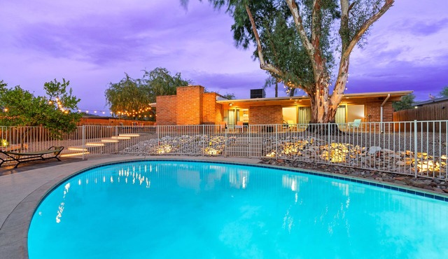 Tucson Oasis – Mid-Century Pool Home w/Huge Deck