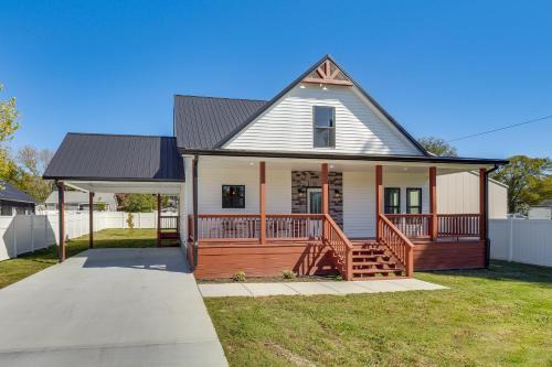 Tullahoma Whiskey Trail Base with Yard and Fire Pit