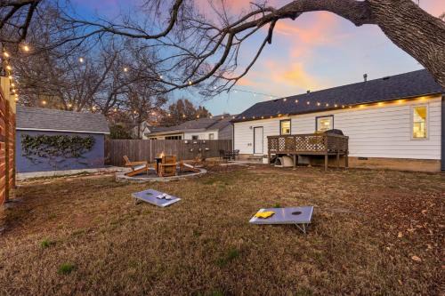 Tulsa Expo Firepit Midtown House