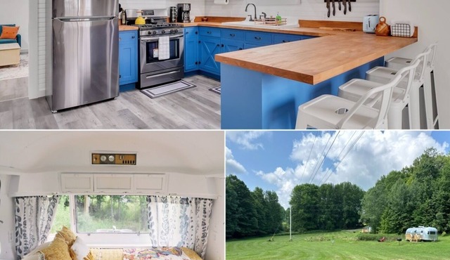 Turkey Hill Retreat-House PLUS 2 Airstreams!