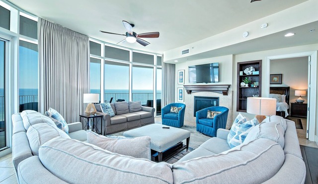 Turquoise Place 801D 4 bedroom 4.5 bath corner unit with Private hot tub by Prickett Properties
