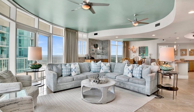 Turquoise Place C2109 | Oversized, hot tub/grill on deck, huge slide for kids!