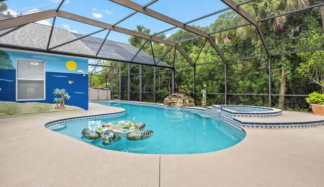 Turquoise Turtle Cove-25 Minutes to the Beach and Port!