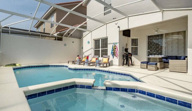 Turtley Awesome - Heated Spa - Themed Bedrooms - BBQ Grill