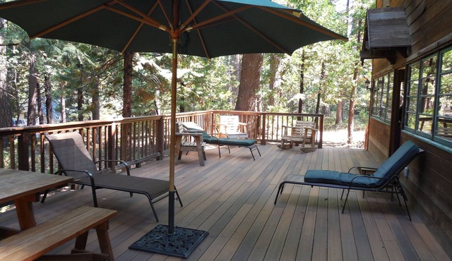 Twain Harte cabin right near town, sleeps 10