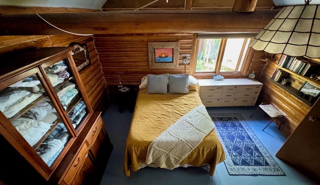 Tweedwood | Lakefront Log Cabin | Off-Grid Boreal Retreat | Fire Pit & Dock