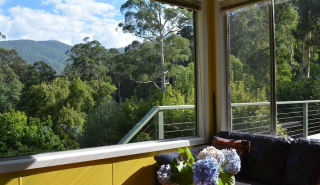 Twin Creek Cottage- a secluded forest retreat.