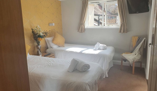 Twin room at The Nags Head