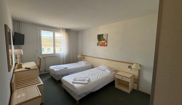 Twin Room Nº209 Clos des Monts Lyonnais