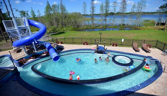 Two 10 Acre Huge Pool Estates with Waterslides & Lazy Rivers - Sleep Up To 97