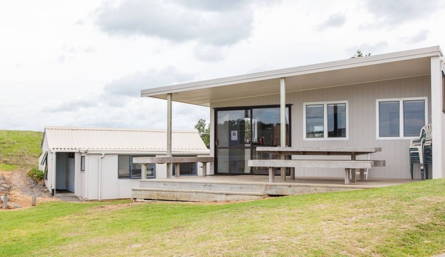 Two-bach complex at panoramic Davies Bay