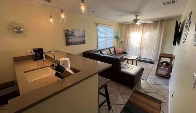 Two Bed One Bath Ground Floor End Unit in the Heart of Old Town