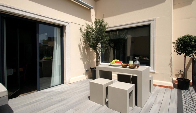 Two bedroom apartment with terrace
