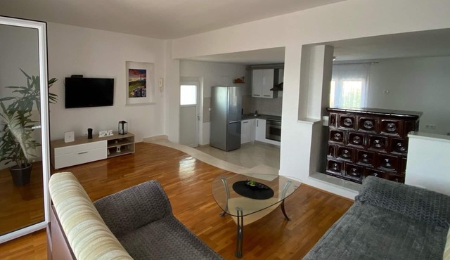 Two bedroom apartment with terrace and sea view Maslenica, Novigrad (A-12636-a)