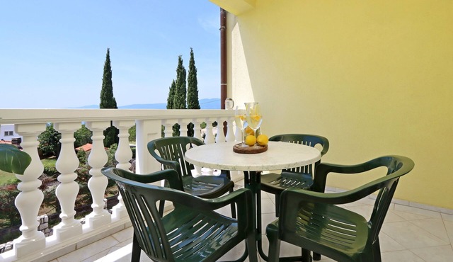 Two bedroom apartment with terrace and sea view Kostrena, Rijeka (A-23422-a)