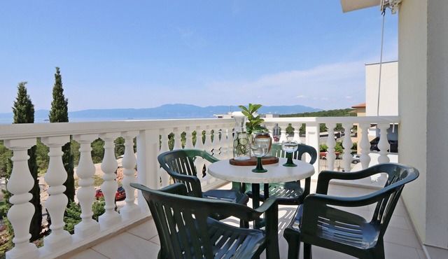Two bedroom apartment with terrace and sea view Kostrena, Rijeka (A-23422-d)