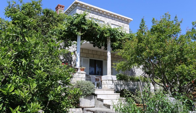 Two bedroom apartment with terrace Lumbarda, Korčula (A-4473-a)