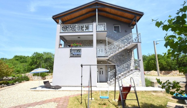 Two bedroom apartment with balcony Gabonjin, Krk (A-19413-a)