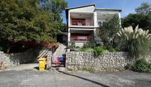 Two bedroom apartment with terrace and sea view Omišalj, Krk (A-20480-a)