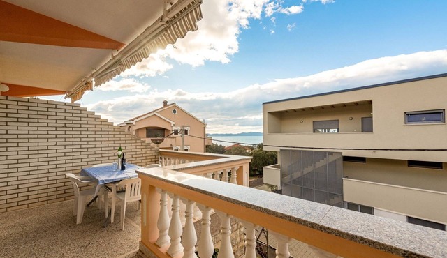 Two bedroom apartment with terrace and sea view Kožino, Zadar (A-5749-a)