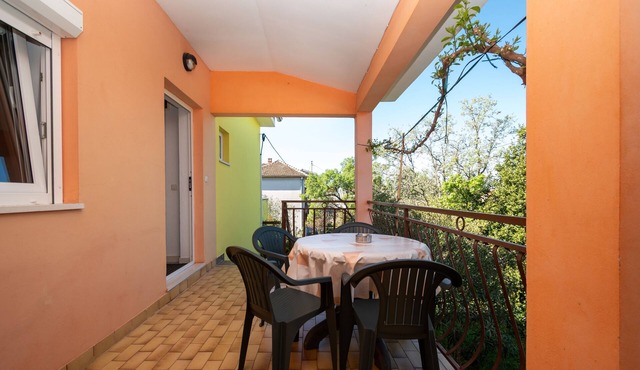 Two bedroom apartment with terrace and sea view Petrčane, Zadar (A-14628-a)