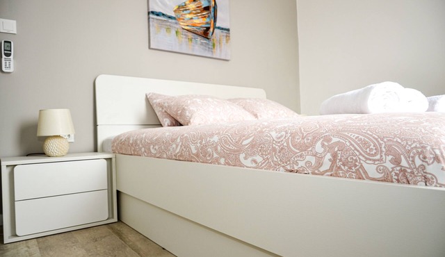Two bedroom apartment with terrace and sea view Povljana, Pag (A-244-a)