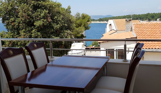 Two bedroom apartment with terrace and sea view Bilo, Primošten (A-14601-b)