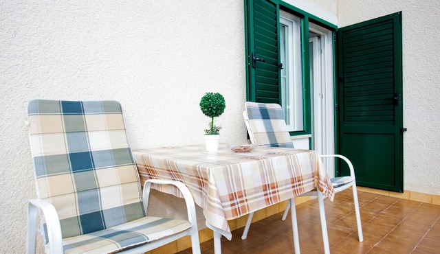 Two bedroom apartment with terrace and sea view Promajna, Makarska (A-2588-b)