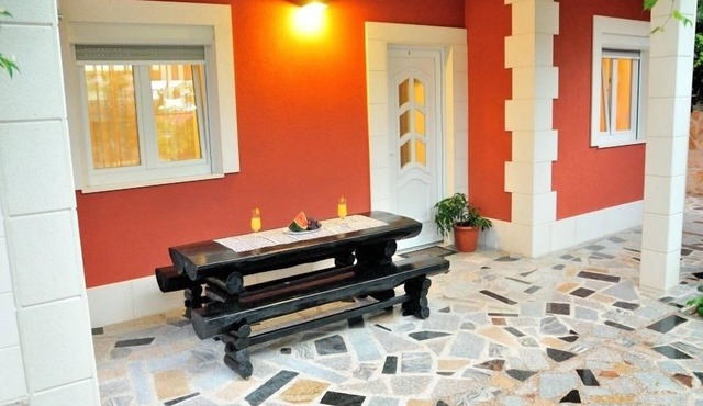 Two bedroom apartment with terrace and sea view Rogoznica (A-5269-e)