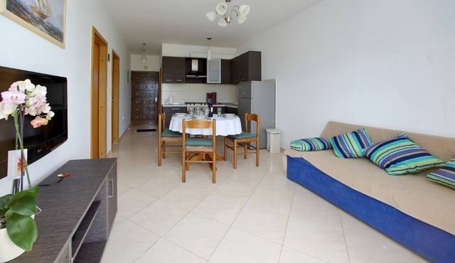 Two bedroom apartment with terrace and sea view Sukošan, Zadar (A-16646-a)