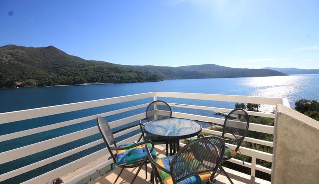 Two bedroom apartment near beach Slano, Dubrovnik (A-8741-a)