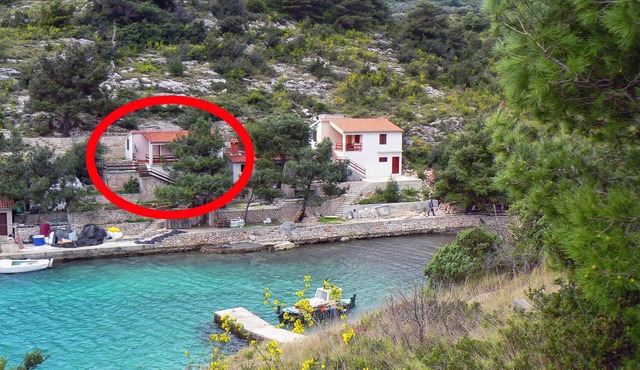 Two bedroom apartment near beach Cove Dumboka, Dugi otok (A-395-a)