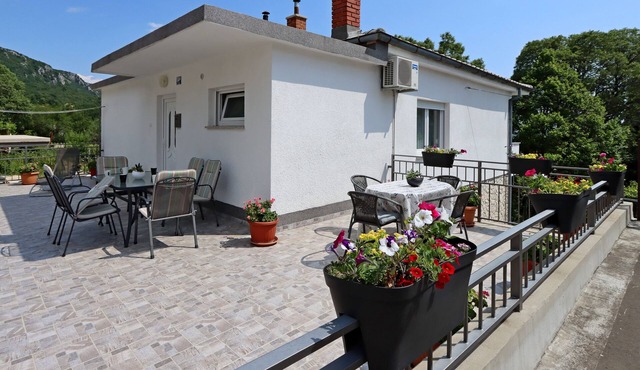 Two bedroom apartment with terrace and sea view Bribir, Novi Vinodolski (A-19862-a)