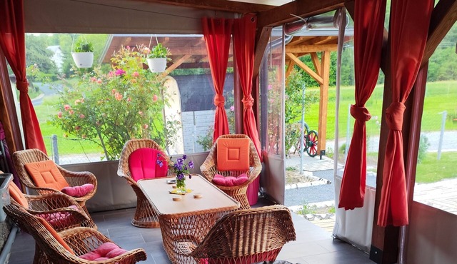 Two bedroom apartment with terrace Hreljin Ogulinski, Gorski kotar (A-24798-a)