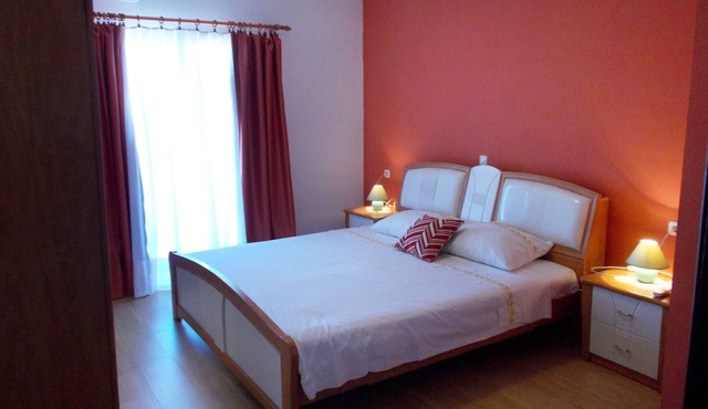 Two bedroom apartment with terrace and sea view Kneža, Korčula (A-4342-a)