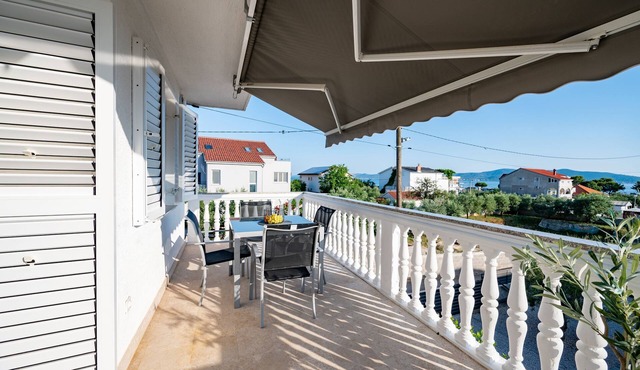 Two bedroom apartment with terrace and sea view Sukošan, Zadar (A-6131-b)