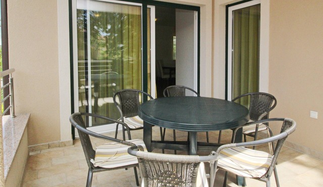 Two bedroom apartment with terrace Baška, Krk (A-18845-b)