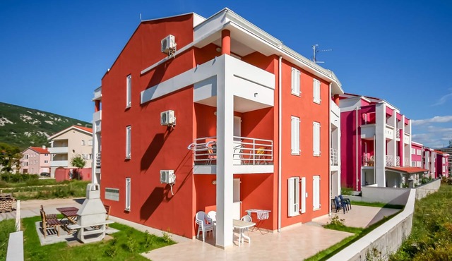 Two bedroom apartment with balcony Baška, Krk (A-19433-a)