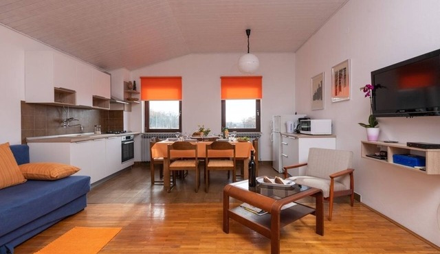 Two bedroom apartment with terrace Manjadvorci, Marčana (A-7445-a)