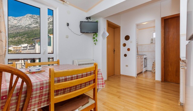 Two bedroom apartment with balcony and sea view Gradac, Makarska (A-6820-b)