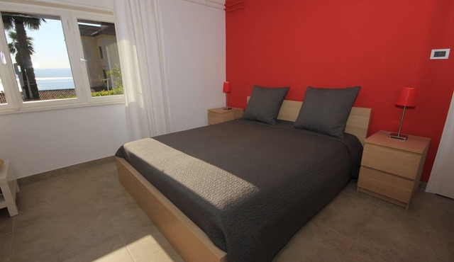 Two bedroom apartment with terrace and sea view Lovran, Opatija (A-7705-a)