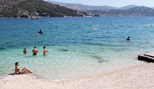 Two bedroom apartment with terrace and sea view Marina, Trogir (A-2036-a)