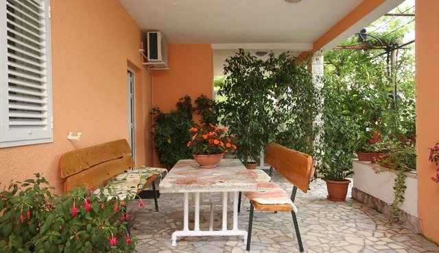 Two bedroom apartment with terrace Orebić, Pelješac (A-648-b)